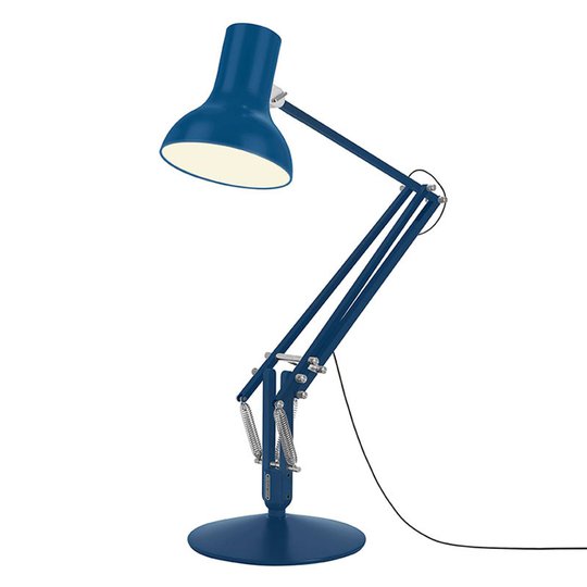 Anglepoise Type 75 Giant -lattiavalo sininen