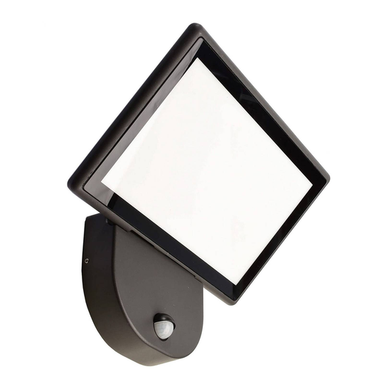 LED-ulkoseinälamppu Alkes L tunnistimella, 30 cm