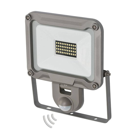 LED-ulkokohdevalaisin Jaro tunnistimella IP44 30W