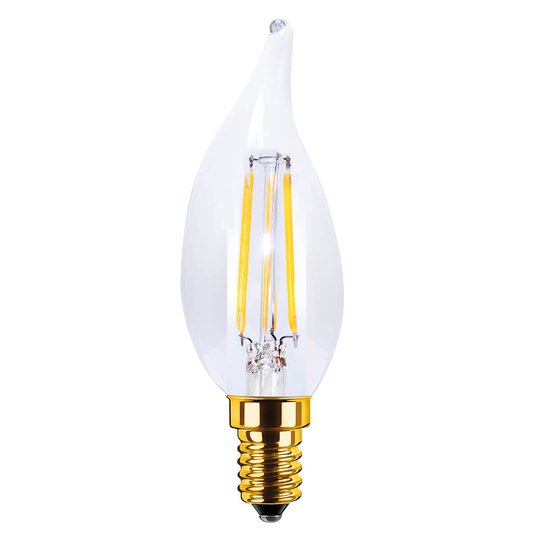 LED-kynttilälamppu E14 3,5 W 922, vintage, kirkas