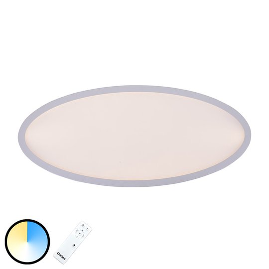 LED-kattovalaisin Pesaro, soikea 80 cm x 35 cm