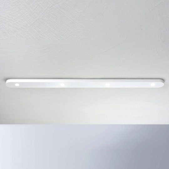 Bopp Close LED-kattovalaisin, 4-lamp., valkoinen