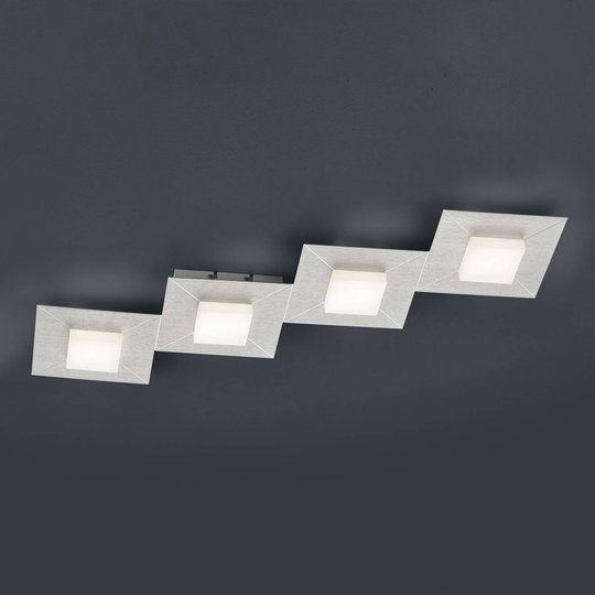 BANKAMP Diamond -kattovalaisin 81 x 24 cm, hopea