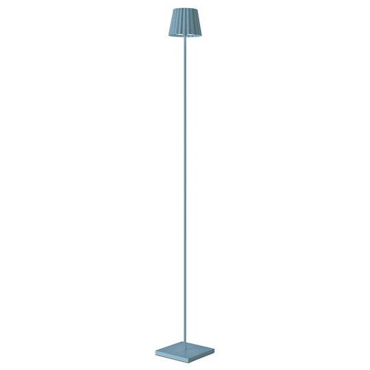 LED-lattiavalaisin Troll ulkokäyttöön, sininen