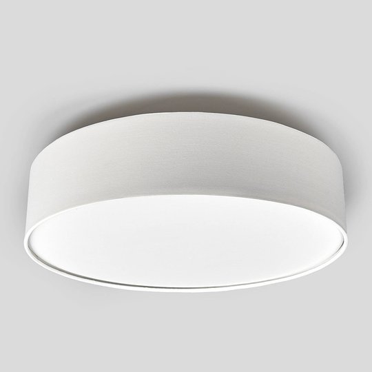 Kermanvärinen LED-kattovalaisin Sebatin, kangasta