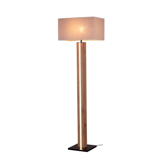 Elegance-lattiavalo, himmennys, tammiviilu, beige