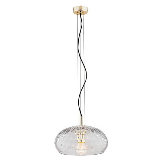 Riippuvalo Alto, kirkas lasivarjostin, Ø 28 cm