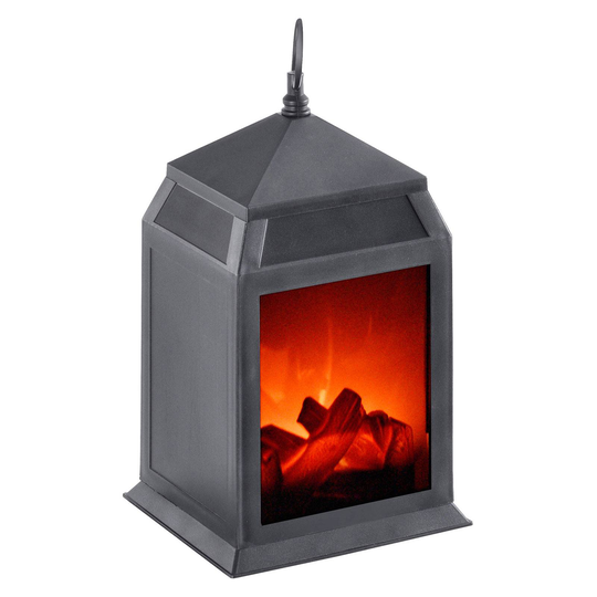 Chimney-LED-koristevalo kannettava, leveys 15,8 cm