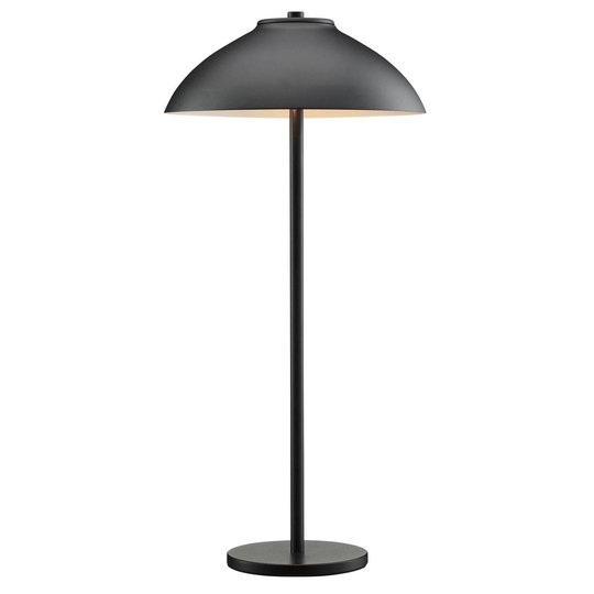 Pöytävalaisin Vali, korkeus 50 cm, musta