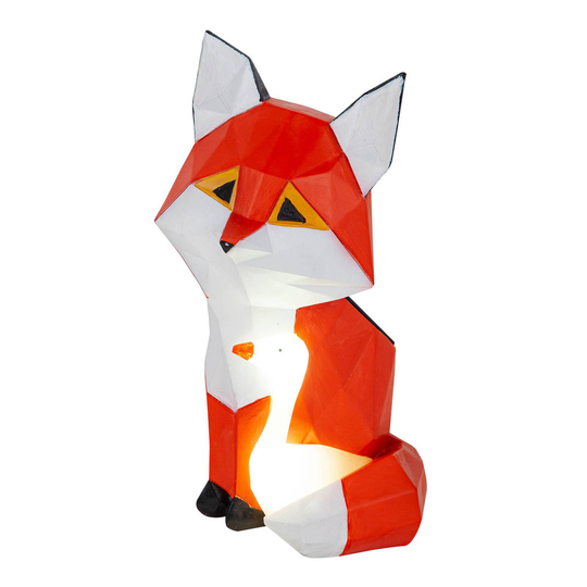Lindby Tilki -LED-aurinkokoristelamppu, kettu