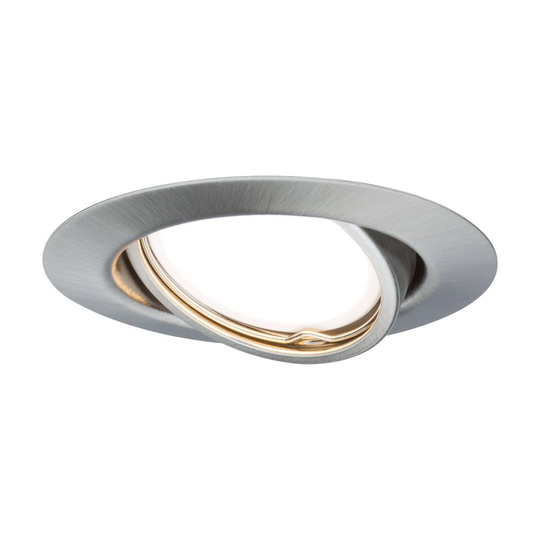 Paulmann Base-LED-uppovalo 3kpl, 3-Step-dim, rauta