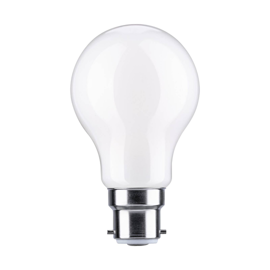 Paulmann-LED-lamppu B22d A60 9W 2700K opaali him.