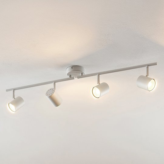 ELC Tomoki -LED-kohdevalo, valkoinen, 4-lamp.