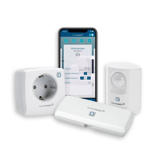 Homematic IP starter set -valo, WLAN