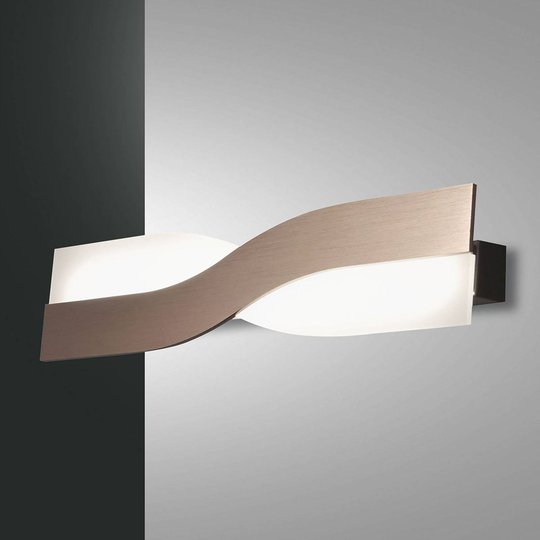 LED-seinävalasin Riace 50 cm pronssi