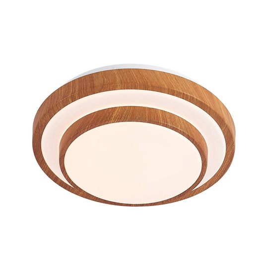 Lindby Vaako -LED-kattovalaisin, pyöreä, 29,5 cm