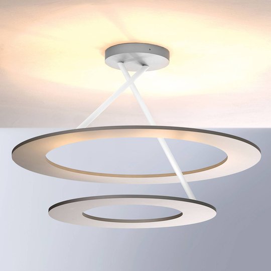 Bopp Stella LED-kattovalaisin 2 rengasta alumiini