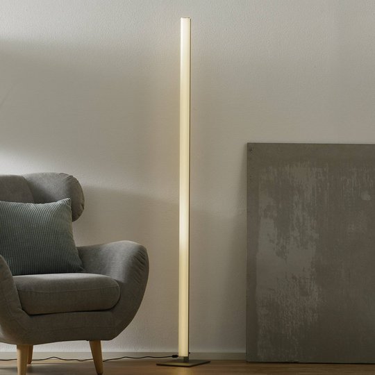 Helestra Venta - LED-lattiavalaisin, matta nikkeli