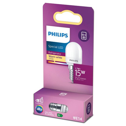 Philips LED-jääkaappilamppu E14 T25 0,9W matta