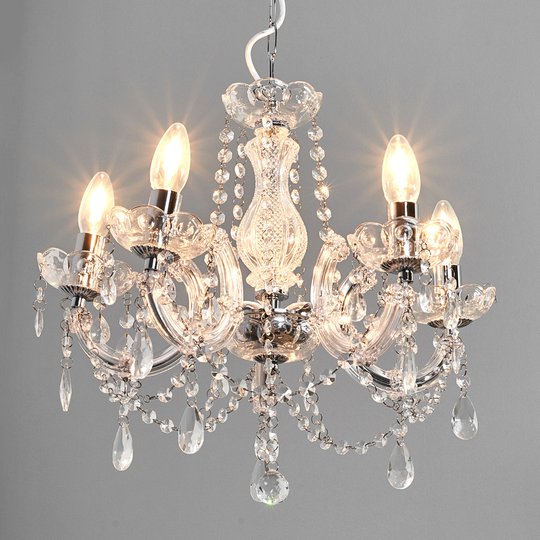 Klassinen MARIE THERESE -kattokruunu, 5. lamp.