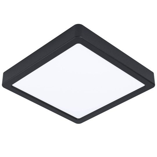 EGLO connect Fueva-Z -kattovalo 21x21 cm musta