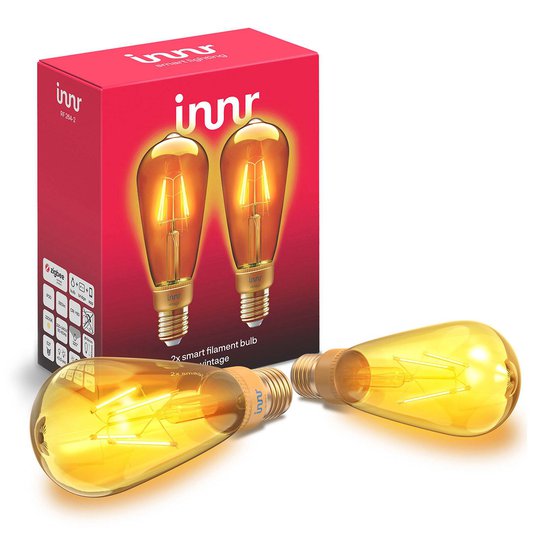 Innr-LED-lamppu E27 Filament Edison 2.200K 4,2W, 2