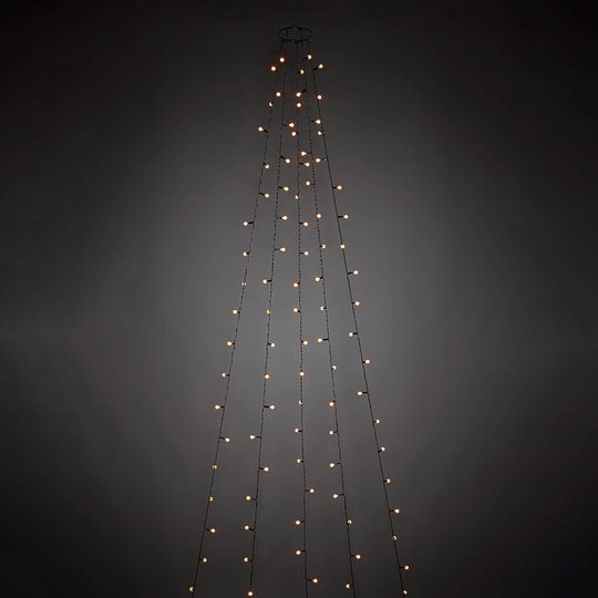 LED-valohuppu esiasen.karttapalloilla, 200-lampp.