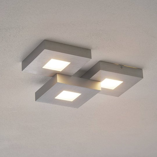 Cubus – kolmilamppuinen LED-kattovalaisin