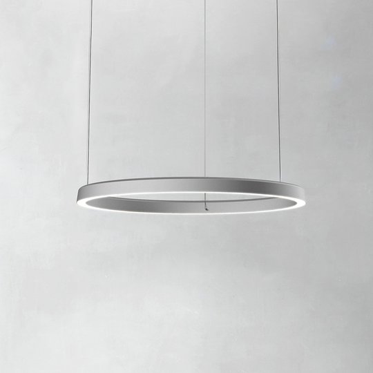 Luceplan Compendium Circle 72 cm, alumiini