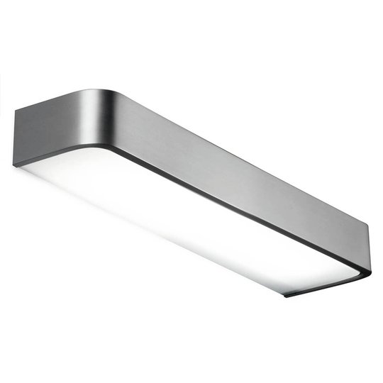 Kylpyhuoneen seinävalaisin Arcos LED 60 cm nikkeli