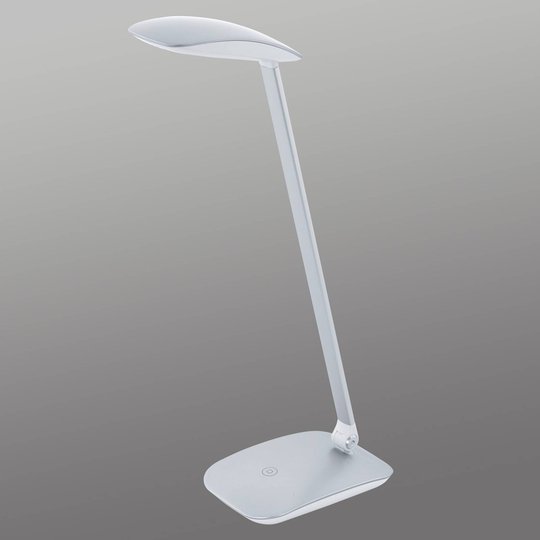 Hopeinen Cajero LED-kirjoituspyötävalaisin, himm.