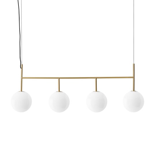 Menu TR Bulb -riippuvalo, 4-lamp., messinki/kiilto