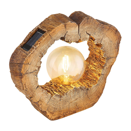 Aurinkokäyttöinen LED-kanto 36516, hehkulampulla