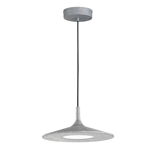 Schöner Wohnen Slim-LED-riippuvalo, betoninvärinen