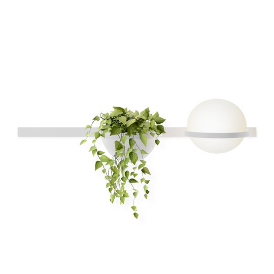 Vibia Palma 3702 seinävalo kasvinkuori valkoinen