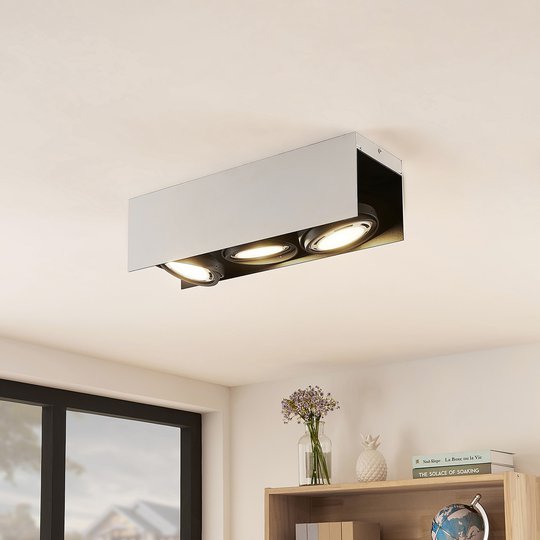 Arcchio Ocula -LED-kattokohdevalo GU10, 3-lamp.