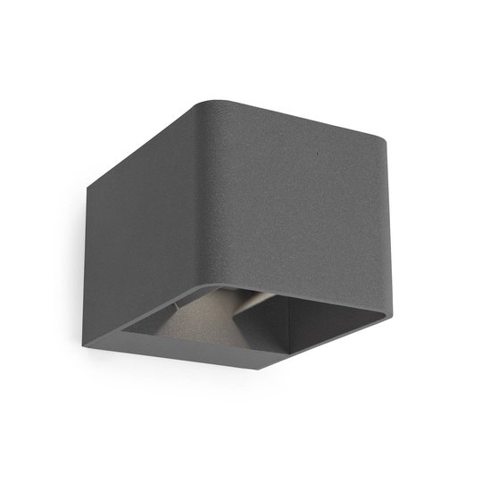 LEDS-C4 Wilson -LED-seinälamppu 11 cm antrasiitti