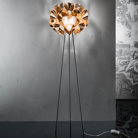Flora - design-lattiavalaisin, kupari
