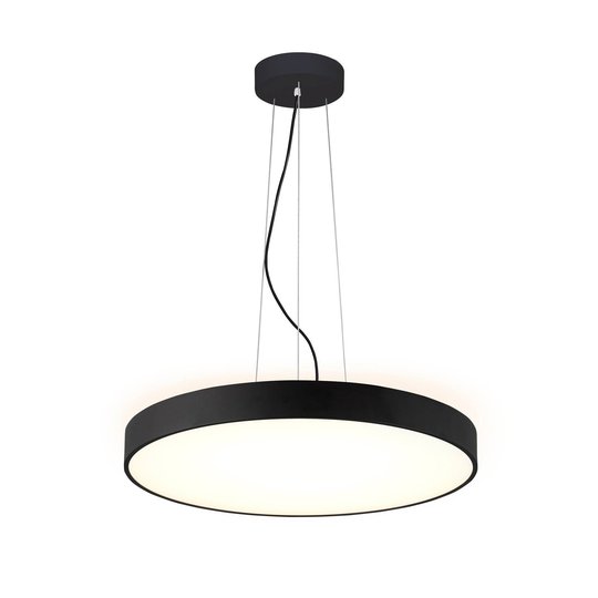 Arcchio Vanida -LED-riippuvalaisin, musta, 40 cm