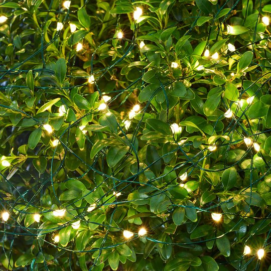 LED-valoketju Knirke ulkokäyttöön, 160-lamppuinen