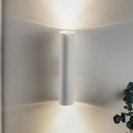 Seinävalaisin Tube, ylös/alas, valkoinen