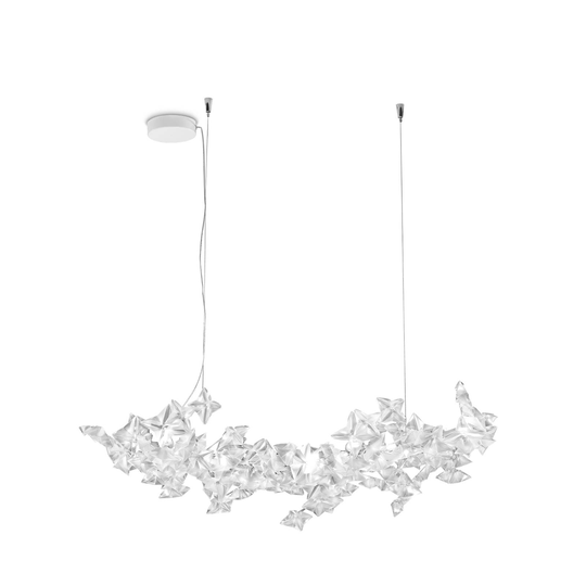 Slamp Hanami Suspension -riippuvalo, kirkas johto