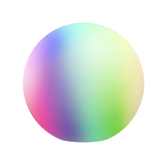 Müller Licht tint Calluna-LED-pallo valkoinen 40cm
