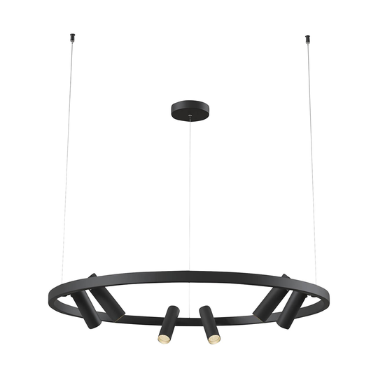 Maytoni Satellite -LED-riippuvalo 3 300 K, musta