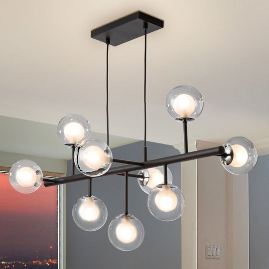 LED-riippuvalaisin Altais 9-lamp. ei himmennettävä
