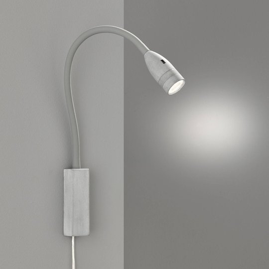 LED-seinävalaisin Sten eleohjauksella, harmaa