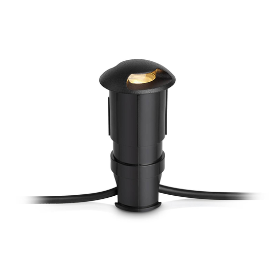 Garden 24 -LED-porrasvalo Stair Light musta 0,8 W