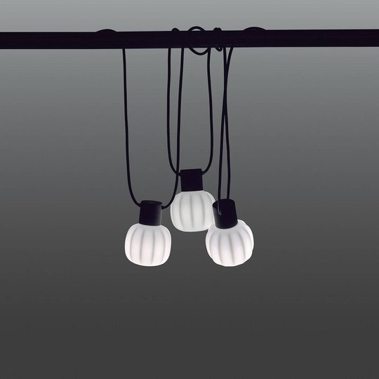 Martinelli Luce Kiki -ulkovaloketju, 3-lamppuinen