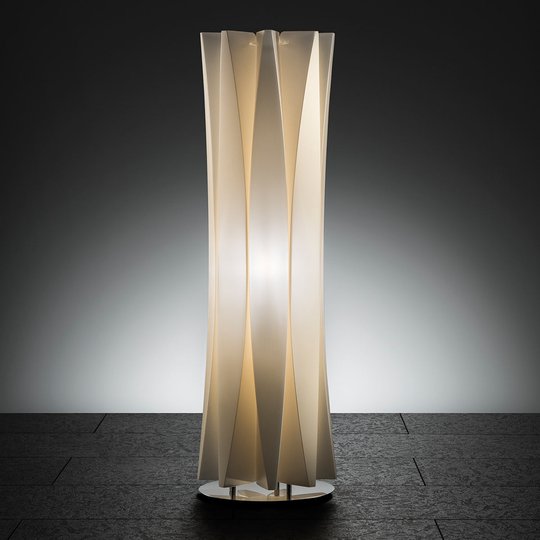 Aistikas BACH-pöytävalaisin, korkeus 73 cm, kulta