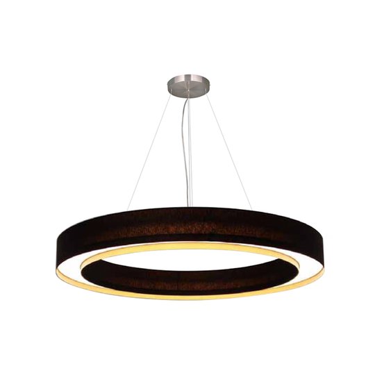 Renkaanmuotoinen Cloud-LED-riippuvalo, 48 cm